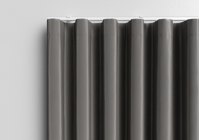 Akoya Faux Silk, Lustre Slate Grey - Made to Measure Curtains - Image 13